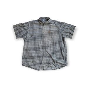 Carhartt short sleeve button down shirt